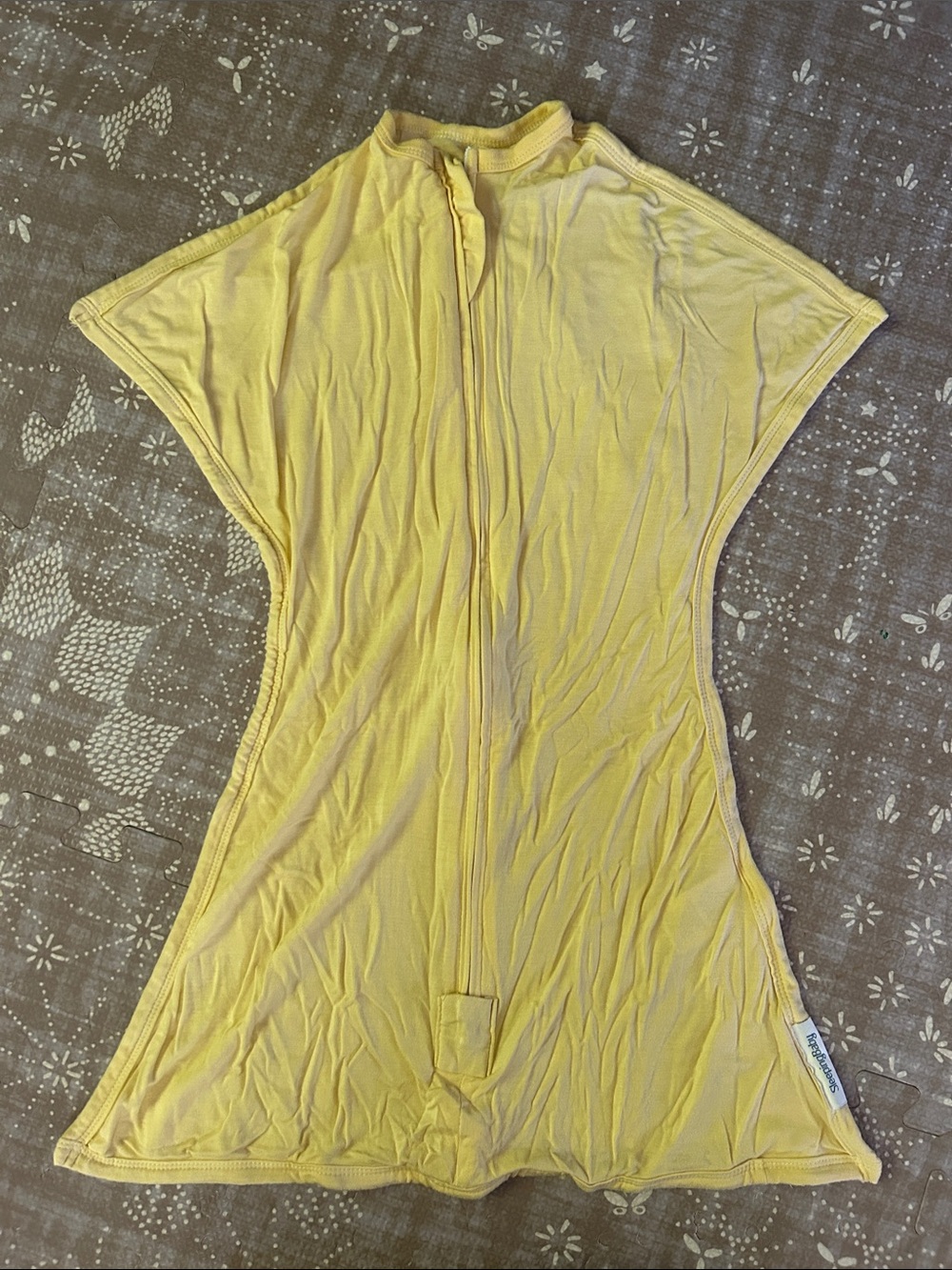 Sleeping baby butter yellow Sleepsack 3-6 months XS